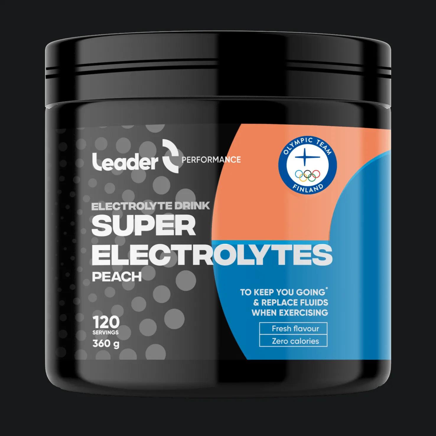 Super Electrolytes Peach 360g, urheilujuoma - Urheilujuomat - Super Electrolytes Peach 360g, urheilujuoma