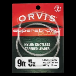 Super Strong Knotless Leaders 2-pack, 9', 0x - Perhosiimat - Super Strong Knotless Leaders 2-pack, 9', 0x