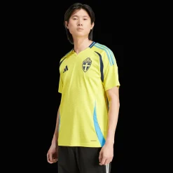 Sweden Home Jersey 2024, miesten jalkapalloasu - Maajoukkue Peliasut - Sweden Home Jersey 2024, miesten jalkapalloasu