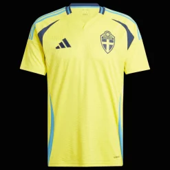 Sweden Home Jersey 2024, miesten jalkapalloasu - Maajoukkue Peliasut - Sweden Home Jersey 2024, miesten jalkapalloasu
