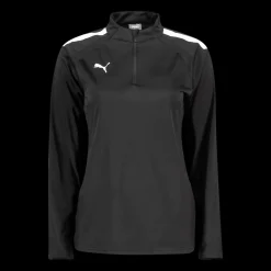 teamLIGA 1/4 Zip Top, naisten treenipaita - Pitkähihaiset Treenipaidat - teamLIGA 1/4 Zip Top, naisten treenipaita