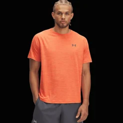 Tech Textured Short Sleeve, miesten treenipaita - Urheilupaidat - Tech Textured Short Sleeve, miesten treenipaita