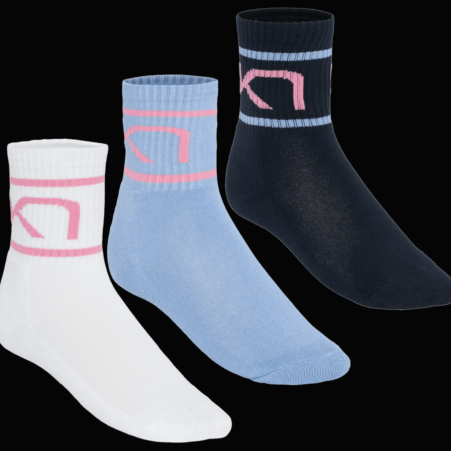 Tennis Sock 3PK, nuorten tennissukat - Puuvillasukat - Tennis Sock 3PK, nuorten tennissukat