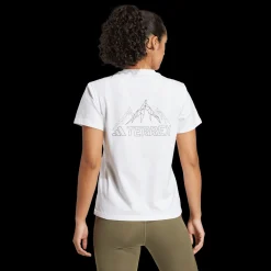 Terrex Graphic T-Shirt, naisten t-paita - Metsästys T-Paidat - Terrex Graphic T-Shirt, naisten t-paita