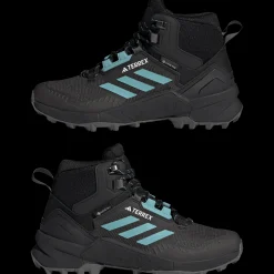 Terrex Swift R3 Mid Gore-Tex, vedenpitävä keskikorkea vaelluskenkä, miesten - Retkeilykengät Ja Kävelykengät Naisten - Terrex Swift R3 Mid Gore-Tex, vedenpitävä keskikorkea vaelluskenkä, miesten