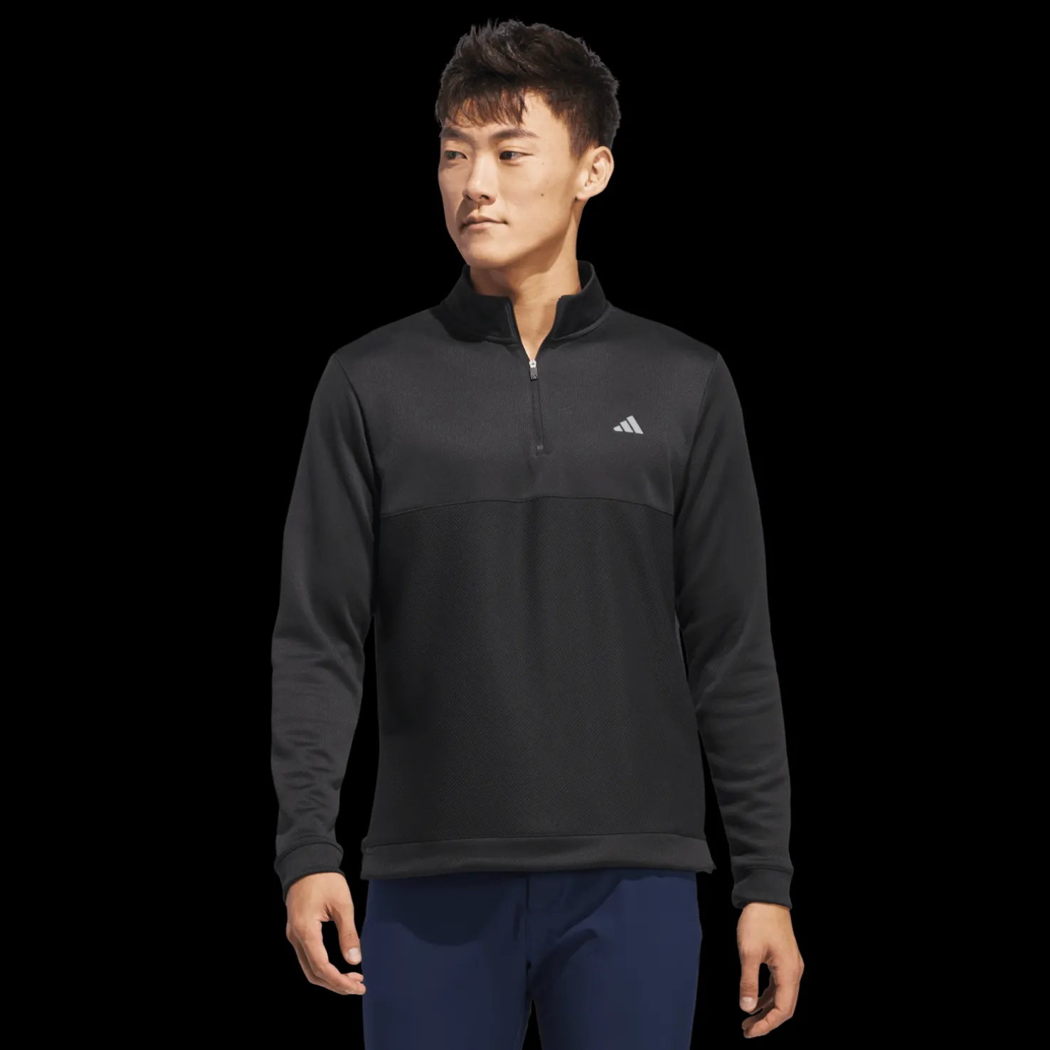 Textured Quarter Zip, miesten golfpaita - Golftakit - Textured Quarter Zip, miesten golfpaita