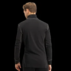 Thermo Turtle Neck W/zip, miesten villapaita - Villakerrastot yläosat miehet - Thermo Turtle Neck W/zip, miesten villapaita