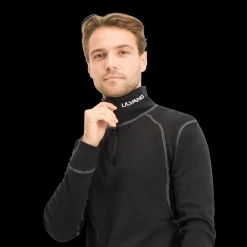 Thermo Turtle Neck W/zip, miesten villapaita - Villakerrastot yläosat miehet - Thermo Turtle Neck W/zip, miesten villapaita