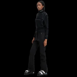 Thermo Turtle Neck W/zip, naisten villapaita - Villakerrastot yläosat naiset - Thermo Turtle Neck W/zip, naisten villapaita