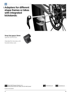 Thule Shimano E-Thru axle adapter, lastenkuljetuskärryn akseliadapteri - Tarvikkeet Kuljetuskärryihin - Thule Shimano E-Thru axle adapter, lastenkuljetuskärryn akseliadapteri