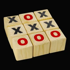 Tic Tac Toe Wooden Game, pihapeli - Pihapelit - Tic Tac Toe Wooden Game, pihapeli