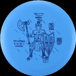 Tiger Line Putter XING, 165-170g, putteri frisbeegolf - Frisbeegolf - Tiger Line Putter XING, 165-170g, putteri frisbeegolf