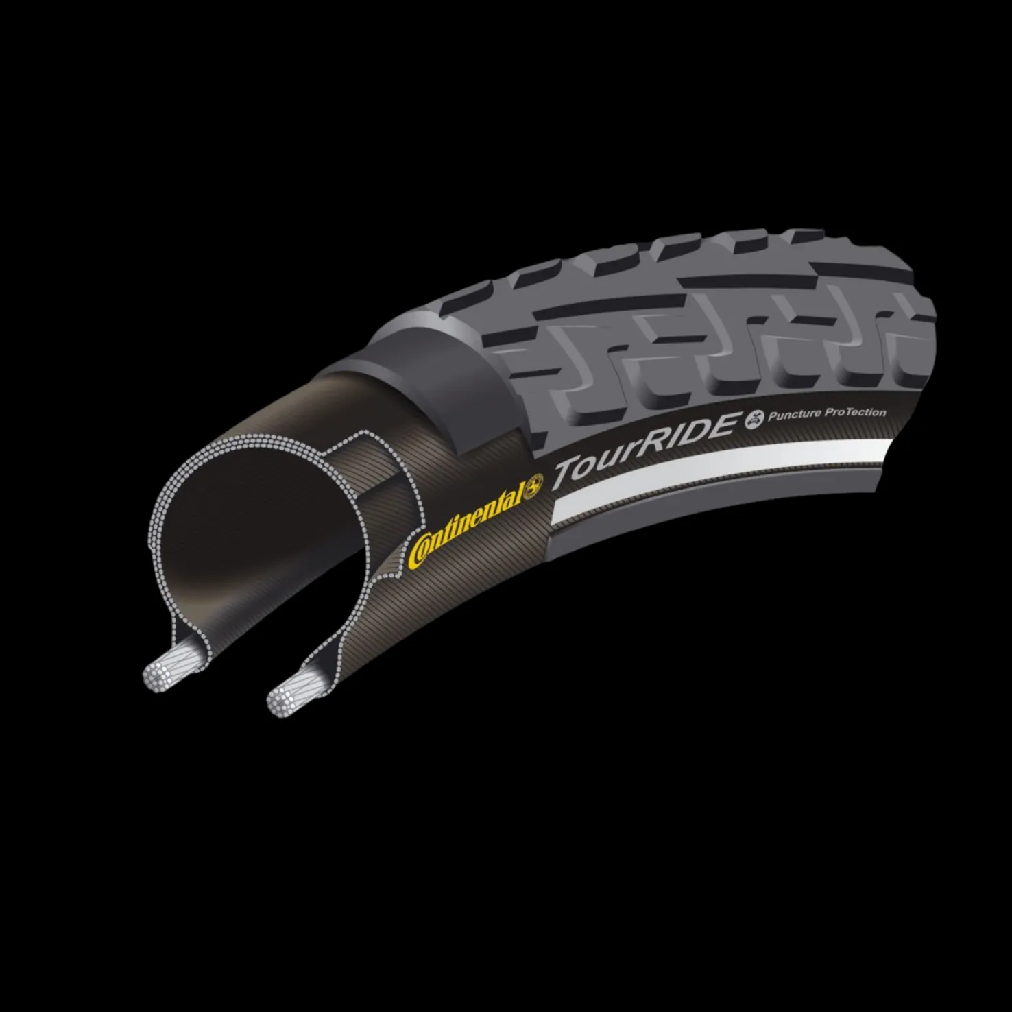 Tire Ride Tour 26'' x 1,75, polkupyörän renkaat - Polkupyörän Kesärenkaat - Tire Ride Tour 26'' x 1,75, polkupyörän renkaat