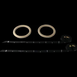 Titan Life - Wooden Gymrings, voimistelurenkaat - Core-Harjoittelu - Titan Life - Wooden Gymrings, voimistelurenkaat