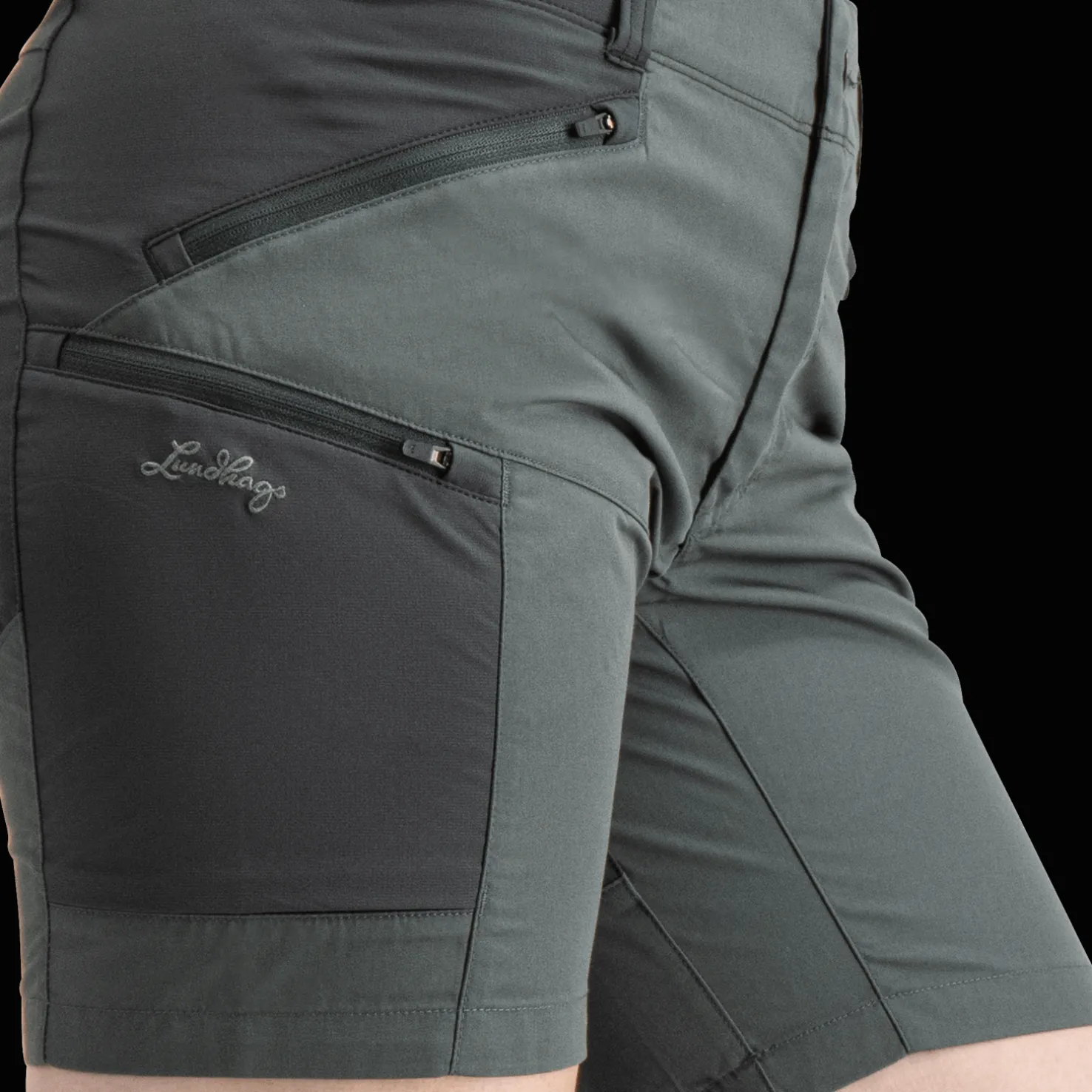 Tived Stretch Hybrid Shorts, naisten vaellusshortsit - Vapaa-Ajan Shortsit - Tived Stretch Hybrid Shorts, naisten vaellusshortsit