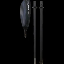 Tour 4 piced FiberGlas paddle 230 cm, mela - Kajakkimelat - Tour 4 piced FiberGlas paddle 230 cm, mela