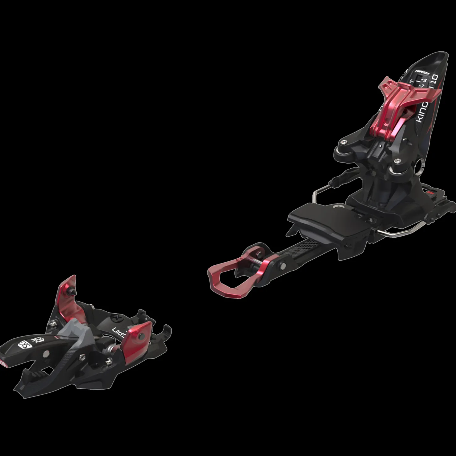 Touring Bindings KingPin 10 100-125mm 24/25, lasketteluside, unisex - Randositeet - Touring Bindings KingPin 10 100-125mm 24/25, lasketteluside, unisex