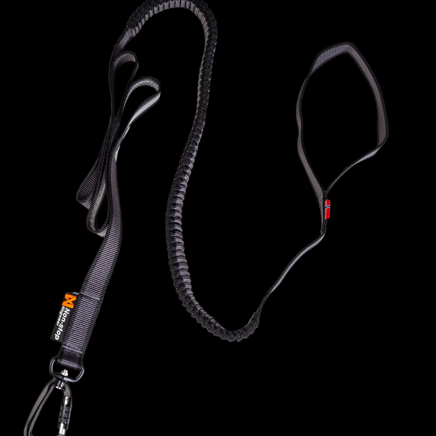 Touring Bungee Leash 2,8m/23mm, koiran talutin - Koiran Pannat, Hihnat Ja Koiran Fleksit - Touring Bungee Leash 2,8m/23mm, koiran talutin