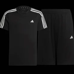 Train Essentials AEROREADY 3-Stripes Training Set, nuorten treeniasu - Verryttelyasut - Train Essentials AEROREADY 3-Stripes Training Set, nuorten treeniasu