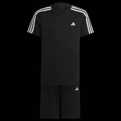 Train Essentials AEROREADY 3-Stripes Training Set, nuorten treeniasu - Verryttelyasut - Train Essentials AEROREADY 3-Stripes Training Set, nuorten treeniasu