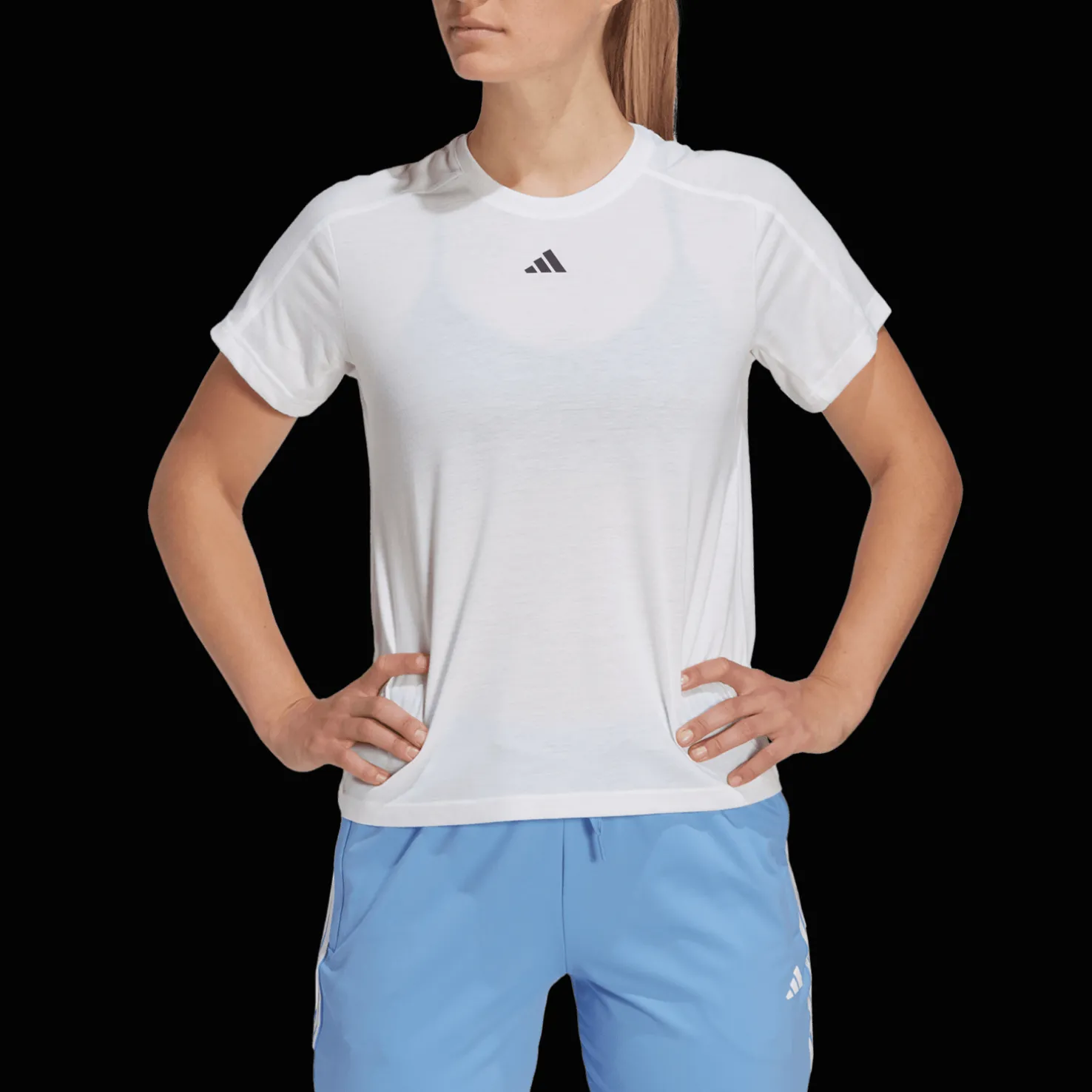 Train Essentials Minimal Branding Crewneck T-Shirt, naisten t-paita - Urheilupaidat - Train Essentials Minimal Branding Crewneck T-Shirt, naisten t-paita