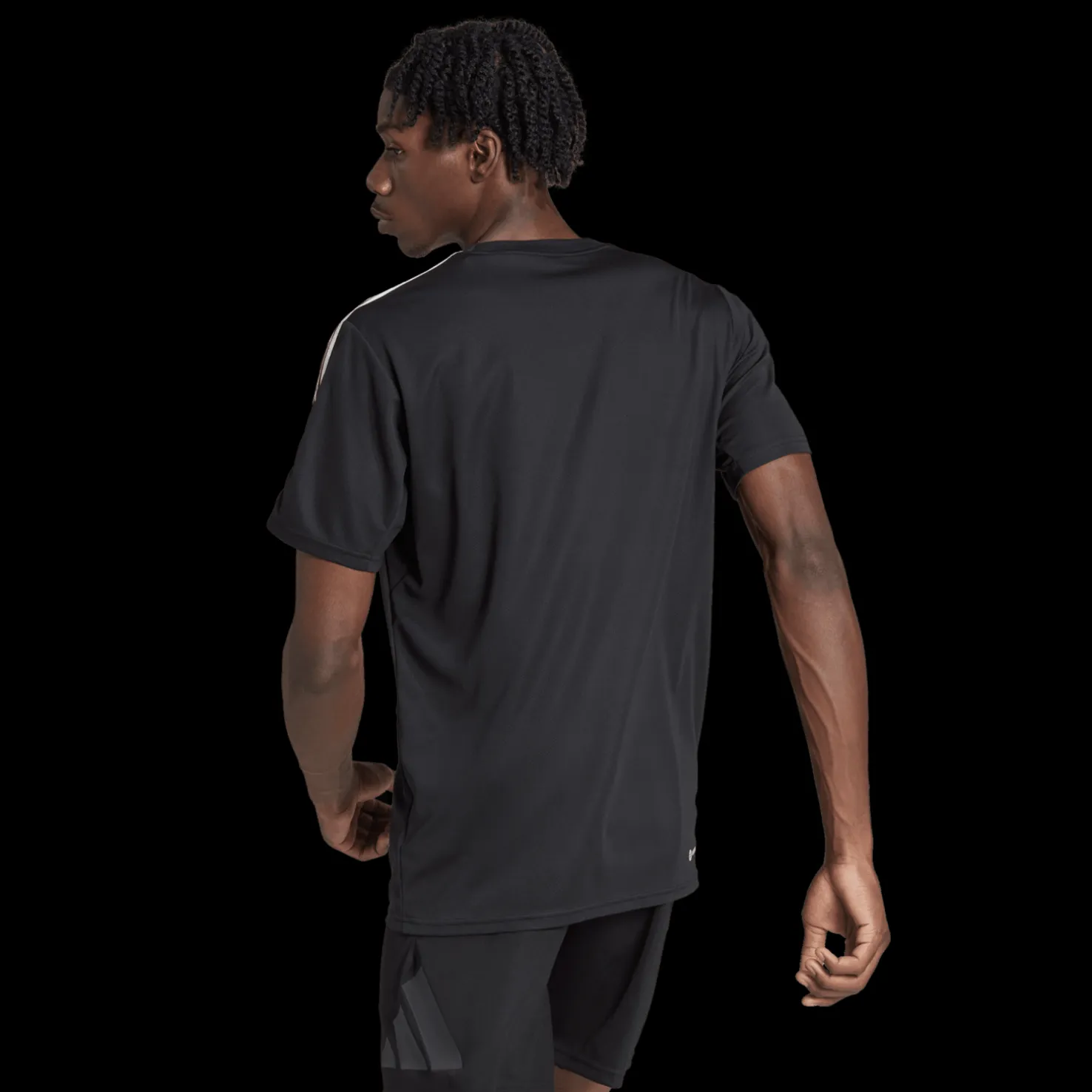 Train Essentials 3-Stripes Training T-shirt, miesten T-paita - Urheilupaidat - Train Essentials 3-Stripes Training T-shirt, miesten T-paita