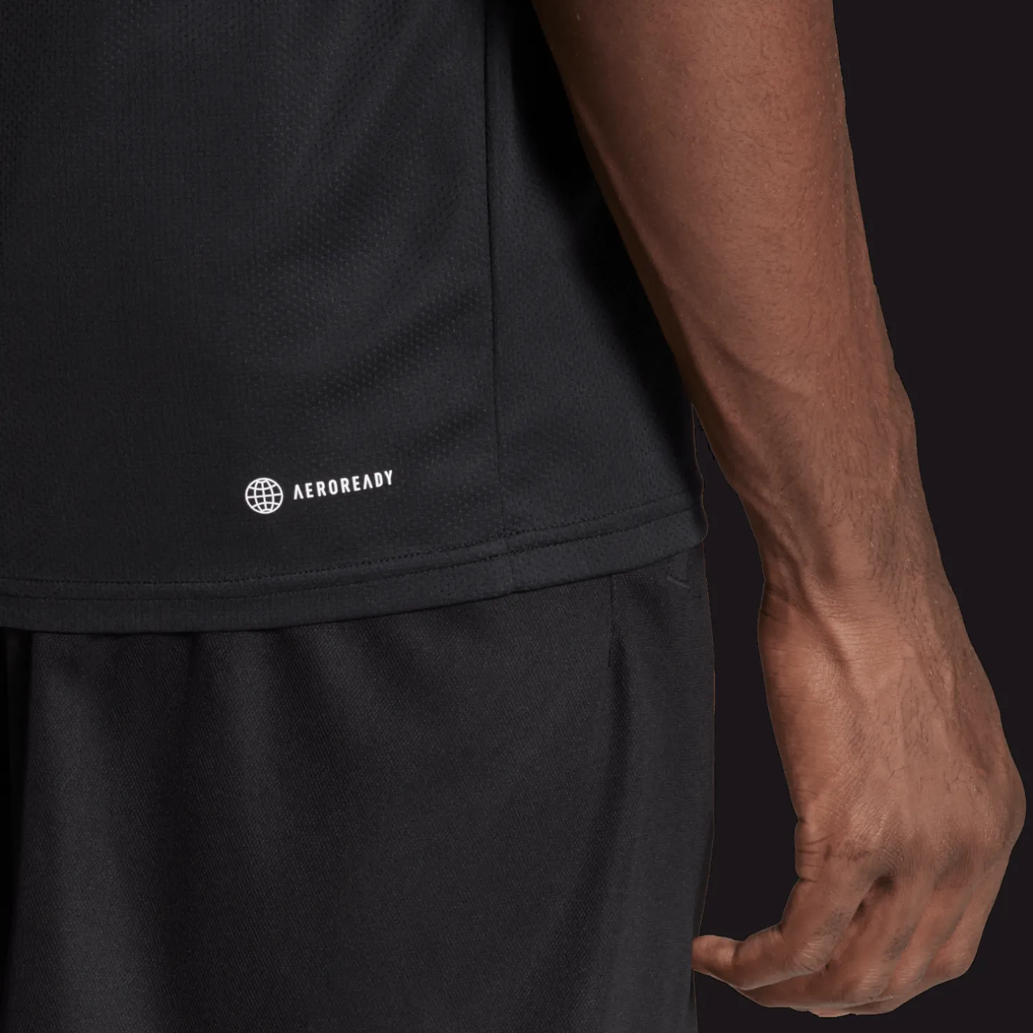 Train Essentials 3-Stripes Training T-shirt, miesten T-paita - Urheilupaidat - Train Essentials 3-Stripes Training T-shirt, miesten T-paita