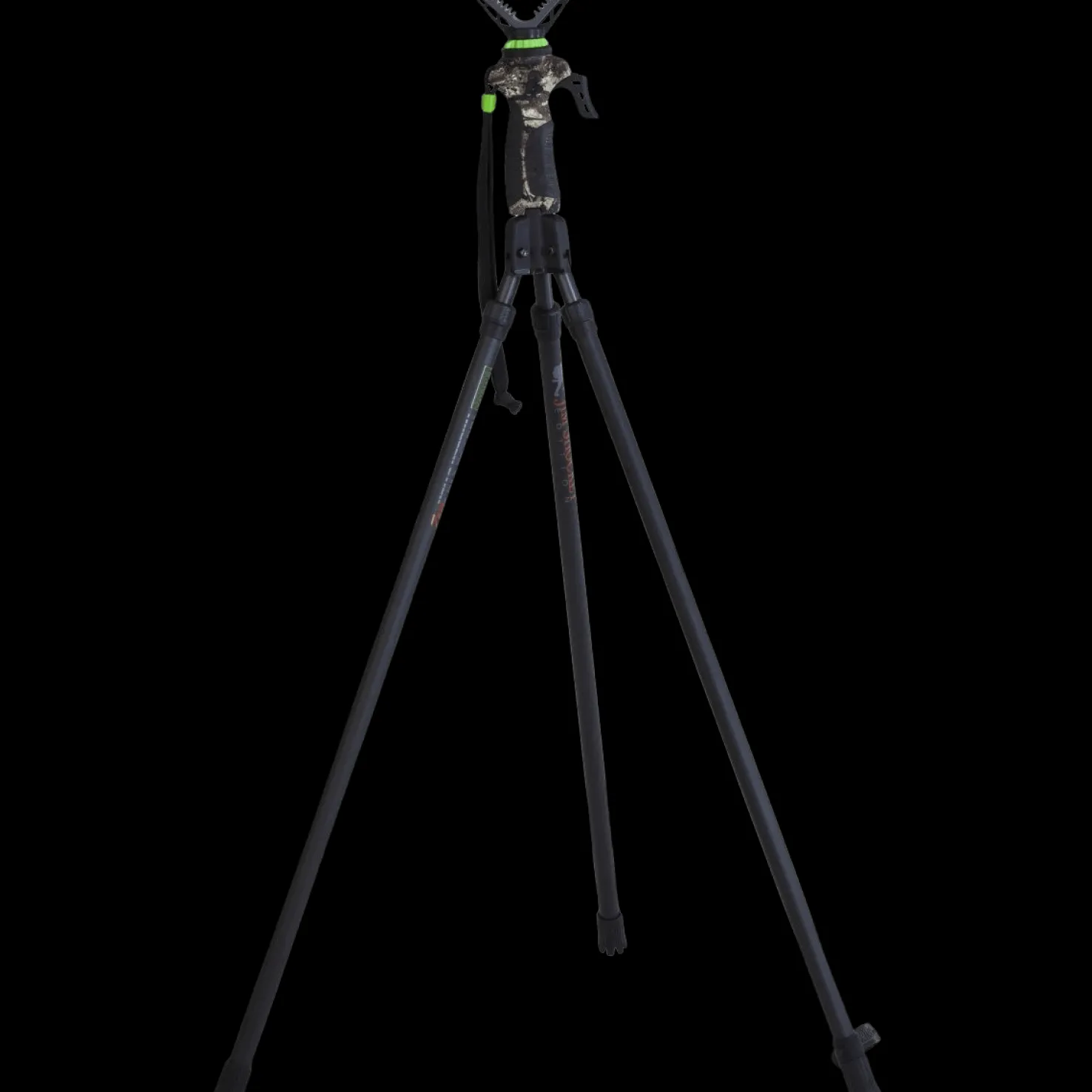 Triggerstick Gen II, Jim Shockey Edition, kolmijalkainen ampumatuki - Metsästysvarusteet - Triggerstick Gen II, Jim Shockey Edition, kolmijalkainen ampumatuki