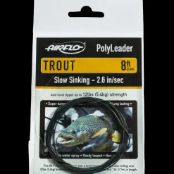 TROUT 8' SLOW SINK POLYLEADER - Perhosiimat - TROUT 8' SLOW SINK POLYLEADER