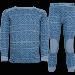 Trysil 2-layer Wool Set, lasten villakerrasto - Pitkät Alushousut - Trysil 2-layer Wool Set, lasten villakerrasto