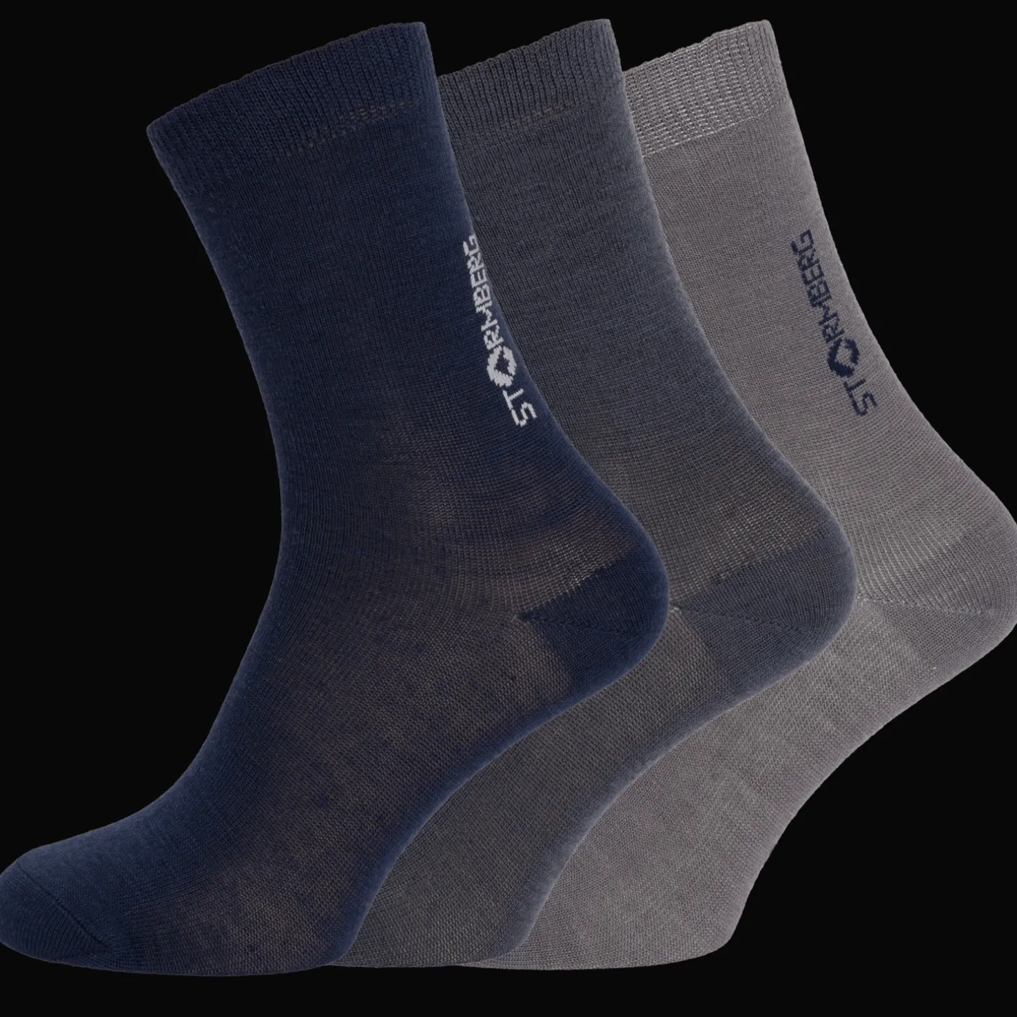 Tue 3-pk Wool Sock, villasukat, nuoret - Villasukat - Tue 3-pk Wool Sock, villasukat, nuoret