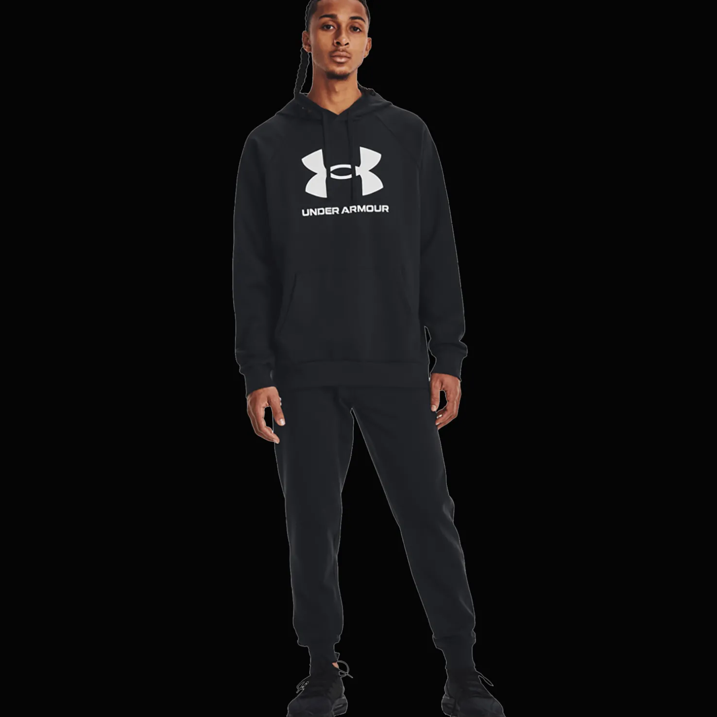 UA Rival Fleece Logo HD, miesten huppari - Hupparit - UA Rival Fleece Logo HD, miesten huppari