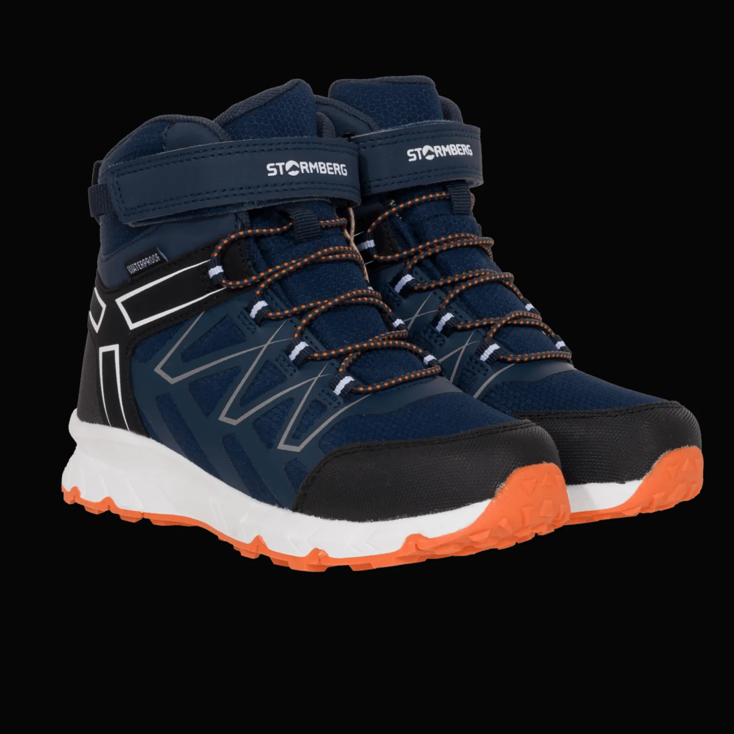 Urbanix Hiking Mid WaterProof, nuorten vaelluskengät - Vedenpitävät Kengät - Urbanix Hiking Mid WaterProof, nuorten vaelluskengät