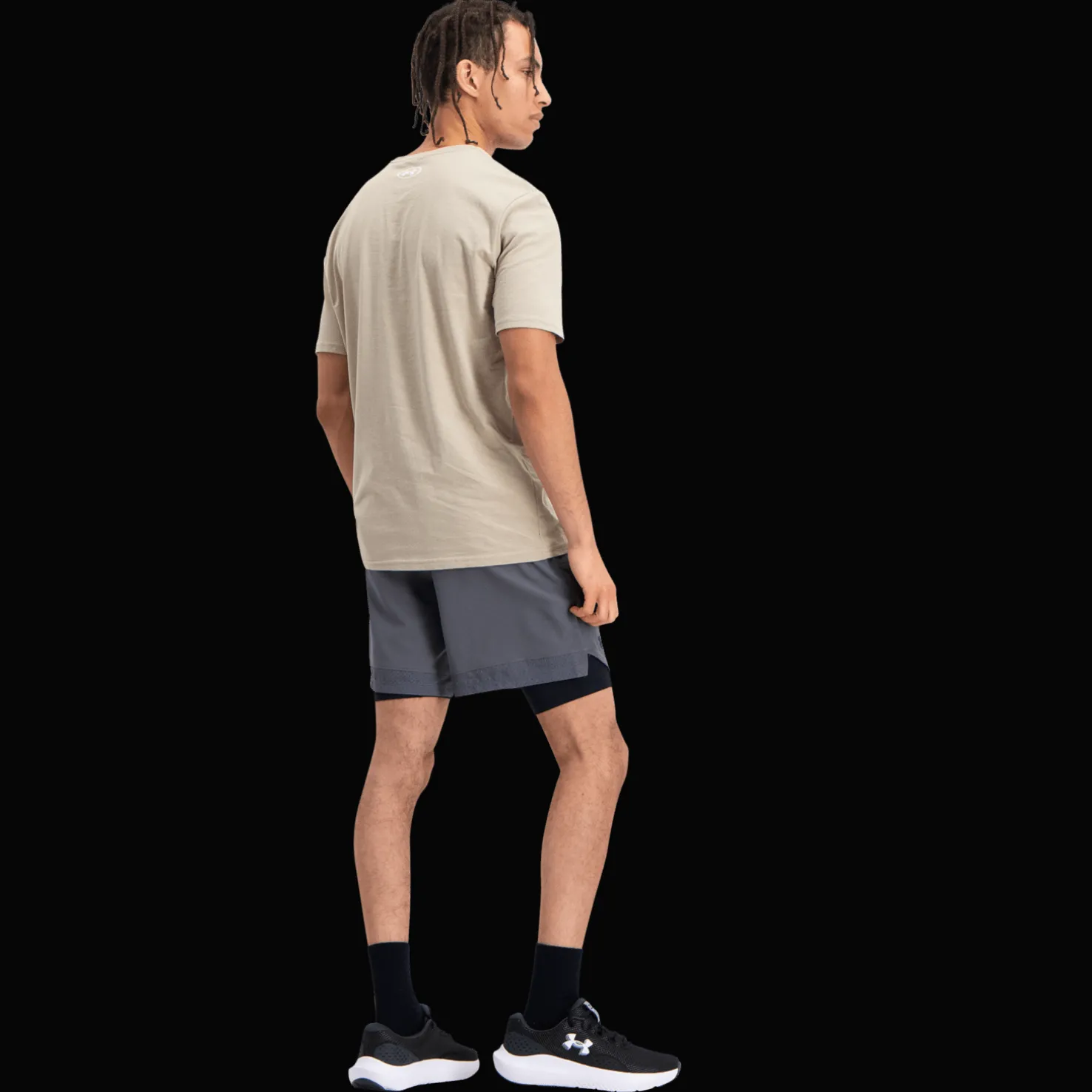 Vanish Woven 2in1 Shorts, miesten treenishortsit - Urheilushortsit - Vanish Woven 2in1 Shorts, miesten treenishortsit