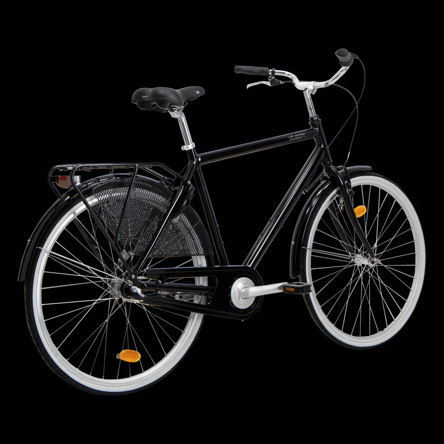 Vilmer 28" 3-speed Classic Black 24, miesten kaupunkipyörä - Citypyörät - Vilmer 28" 3-speed Classic Black 24, miesten kaupunkipyörä