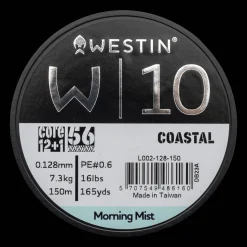 W10 13 Braid Coastal 0,128 mm 150 m 7,3 kg, monikuitusiima - Siimat Ja Perukkeet Kalastukseen - W10 13 Braid Coastal 0,128 mm 150 m 7,3 kg, monikuitusiima