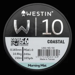 W10 13 Braid Coastal 0,165 mm 150 m 10,8 kg, monikuitusiima - Siimat Ja Perukkeet Kalastukseen - W10 13 Braid Coastal 0,165 mm 150 m 10,8 kg, monikuitusiima