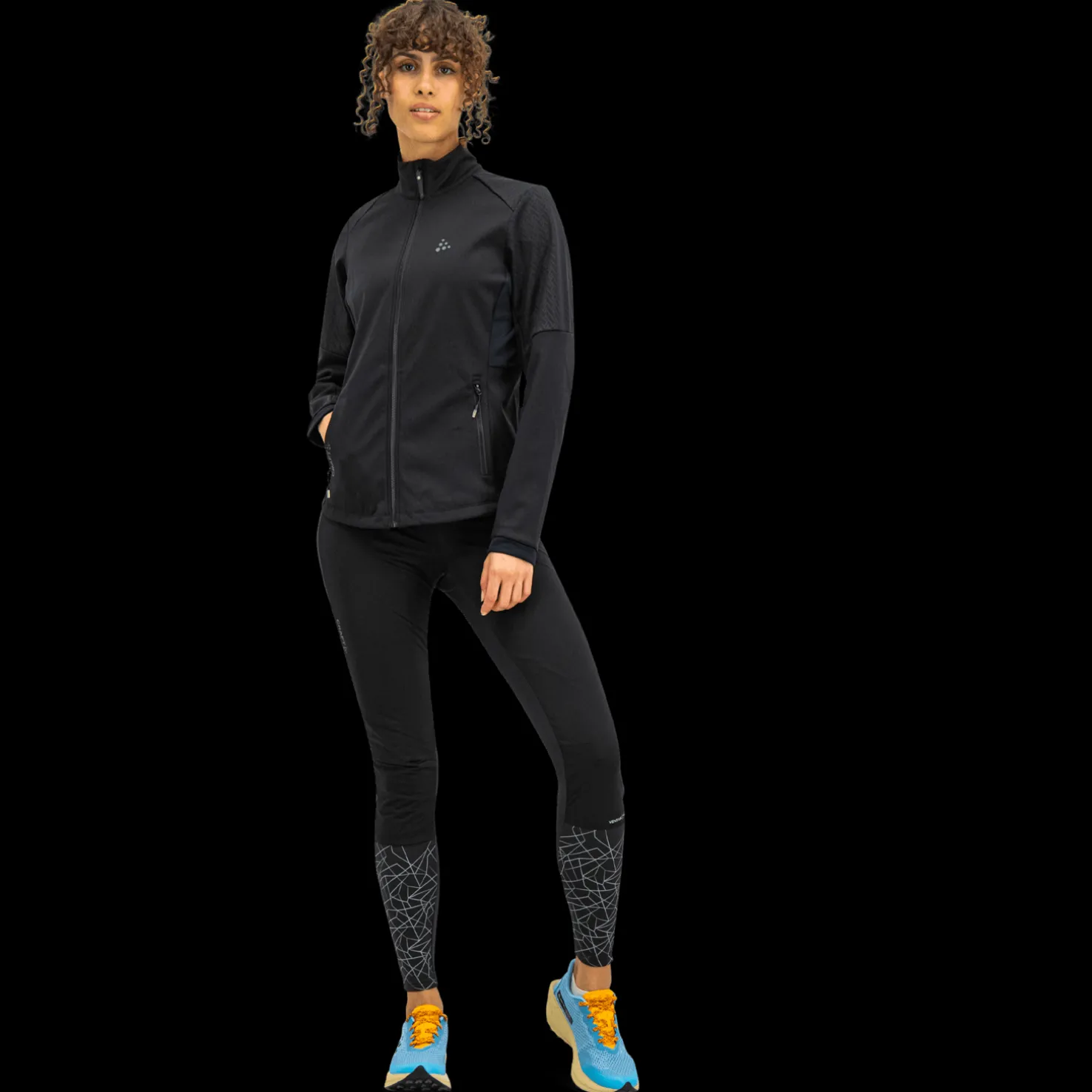 Warm Train Wind Tights, naisten treenitrikoot - Treenitrikoot - Warm Train Wind Tights, naisten treenitrikoot