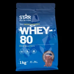 Whey-80, proteiinijauhe - Proteiinilisät - Whey-80, proteiinijauhe
