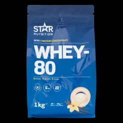 Whey-80, proteiinijauhe - Proteiinilisät - Whey-80, proteiinijauhe