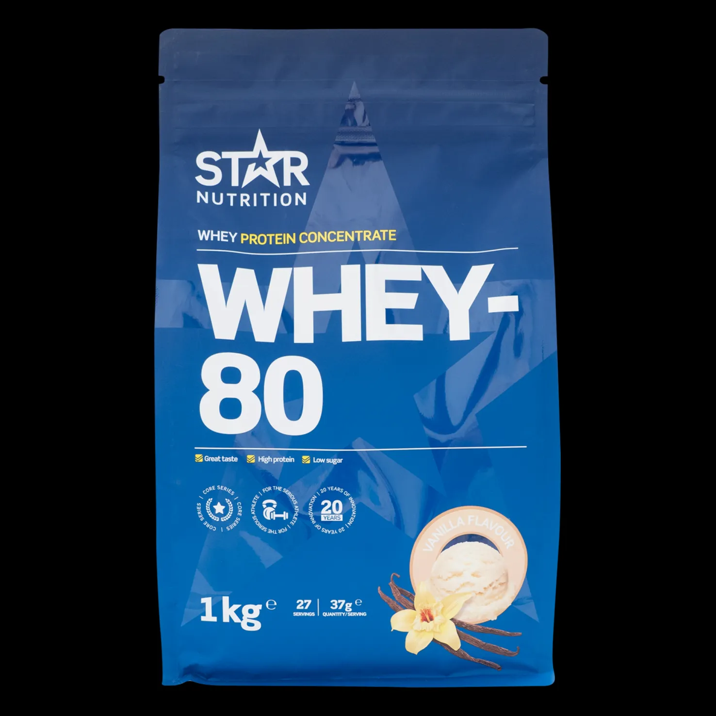 Whey-80, proteiinijauhe - Proteiinilisät - Whey-80, proteiinijauhe