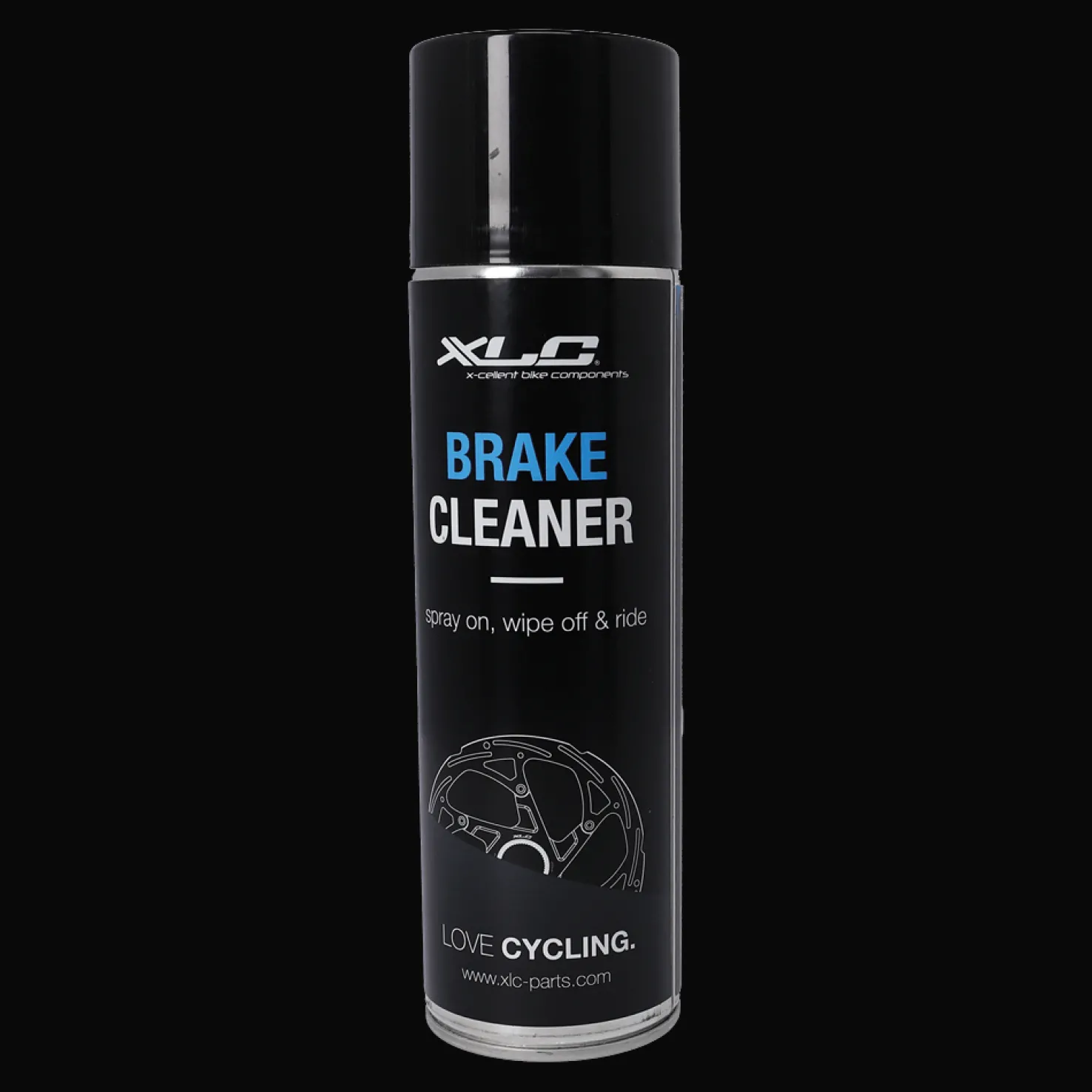 XLC Disc brake cleaner 500 ml, jarrujen puhdistusaine - Polkupyörän Ketjuöljyt Ja -Rasvat - XLC Disc brake cleaner 500 ml, jarrujen puhdistusaine