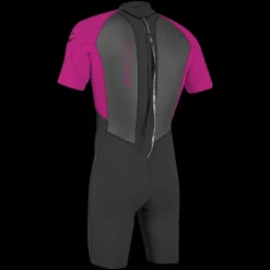 Youth Reactor 2mm Back Zip Short Sleeve Spring, lyhyt märkäpuku, junior - Märkäpuvut - Youth Reactor 2mm Back Zip Short Sleeve Spring, lyhyt märkäpuku, junior