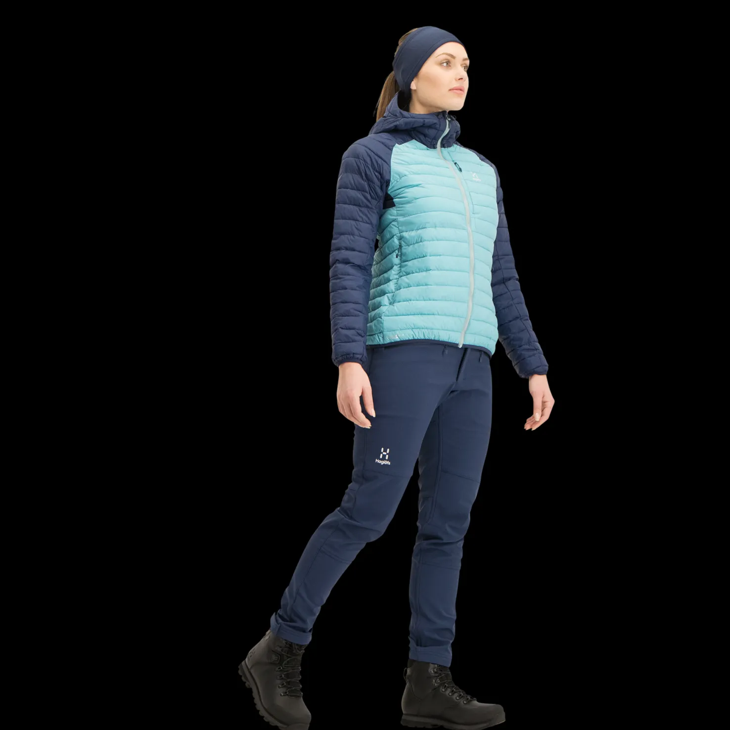 Zed Mimic Hood Women, naisten kevyttoppatakki - Välikausitakit - Zed Mimic Hood Women, naisten kevyttoppatakki