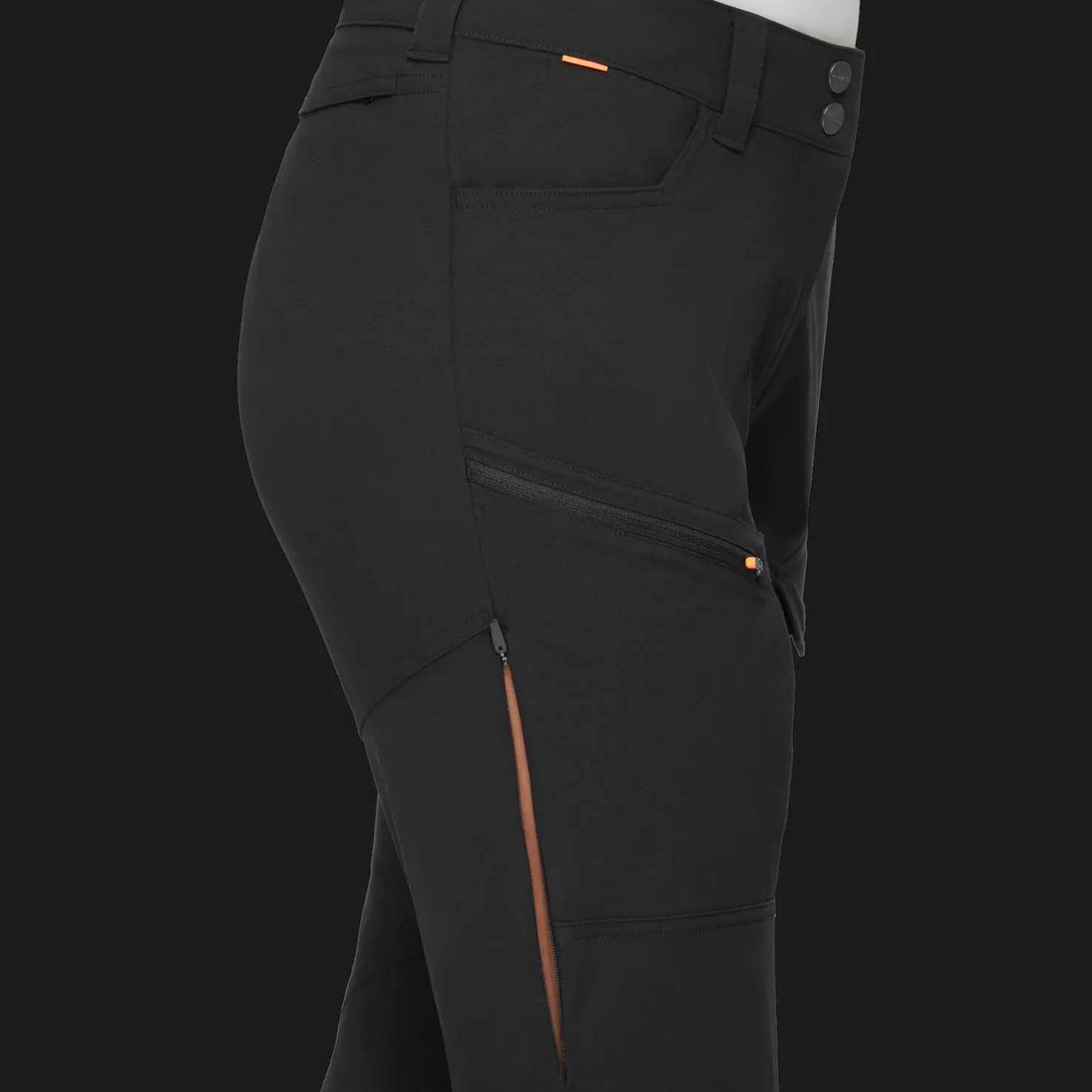 Zinal Hybrid Pants Women, vaellushousut - Ulkoiluhousut - Zinal Hybrid Pants Women, vaellushousut